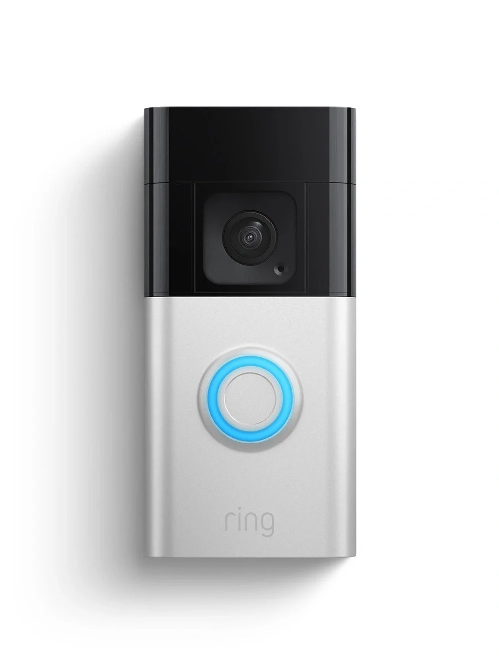 Ring Battery Doorbell Plus, Silver (2023) (sealed item, factory refurbished)